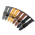 Leather Straps Handmade Genuine Leather Watch Band Top Calf Leather Apple Watch Straps