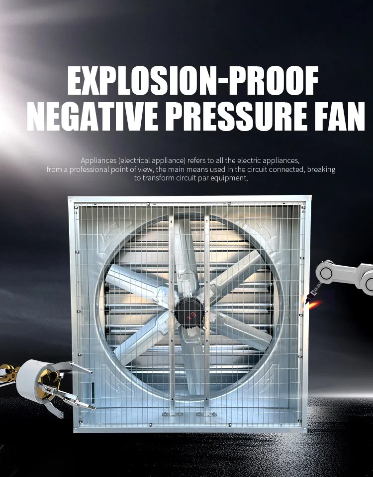 Explosion Proof Exhaust Fan, MX-E900, 380 V, Electric - detail 2