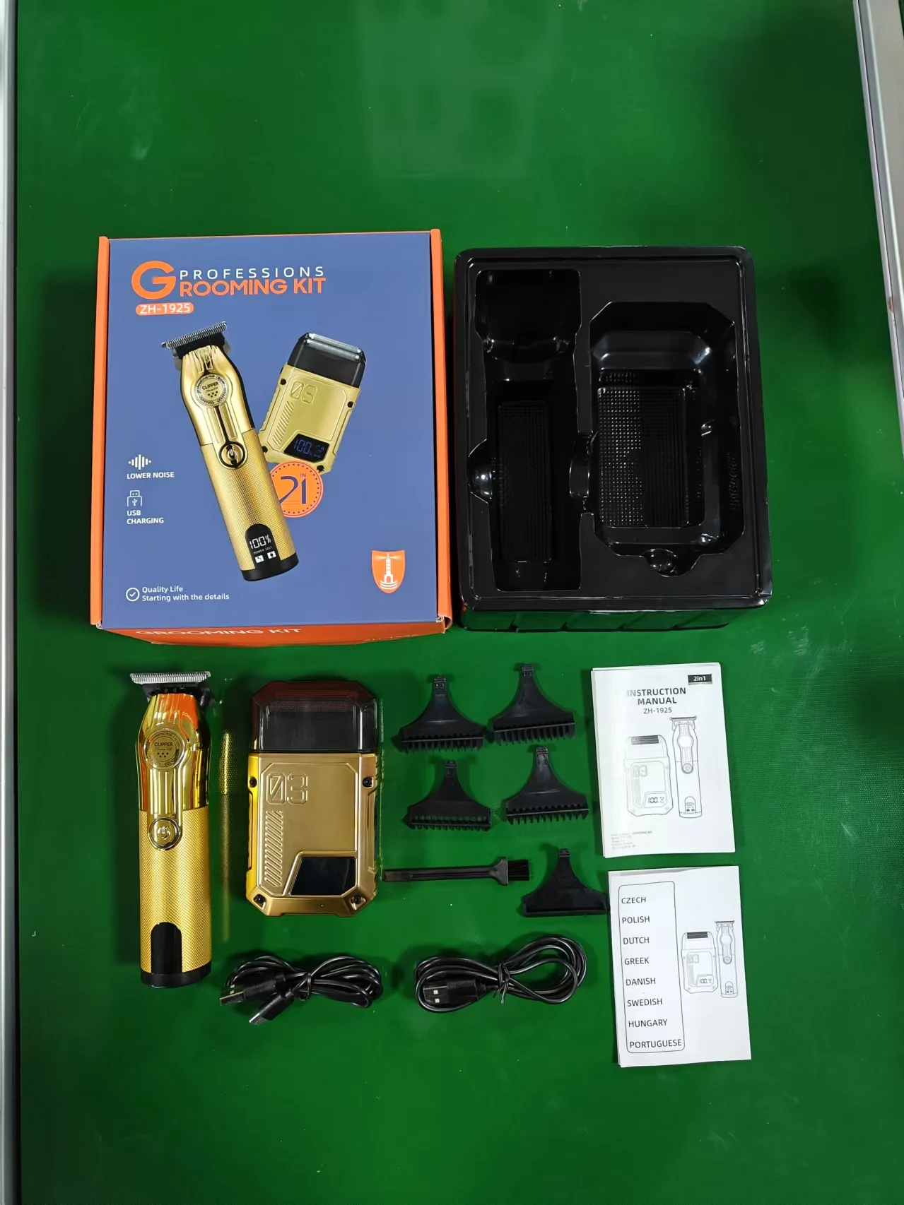 Oil Head Carving Machine Multifunctional Set Retro Electric Oil Pusher Special Shaver Hair Salon Electric Hair Clipper factory