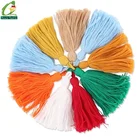 Tassel Tassel 8cm Cotton Short String Peruvian Keychain Tassel