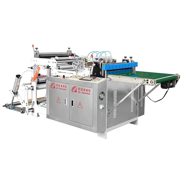 Full-automatic integrated cutting machine, vertical and horizontal slitting machine for coil cloth, high-speed slitting
