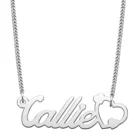 Custom Necklace Wholesale Custom Pair Necklace Stainless Steel Necklace Gift Letter Name Necklace
