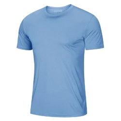 UPF50+ Fishing Shirt  V-neck Short Sleeve T-shirts Sun Protection,UV Outdoor Running Shirts&Tops,Sports Fitness Shirts