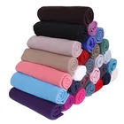 Plain Shawl Plain Chiffon Hijab Muslim Woman Shawl Face Scarf