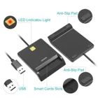 Usb Card Cheap Price Portable Usb Small ISO7816 Upright Card Insertion Smart Chip Card Reader