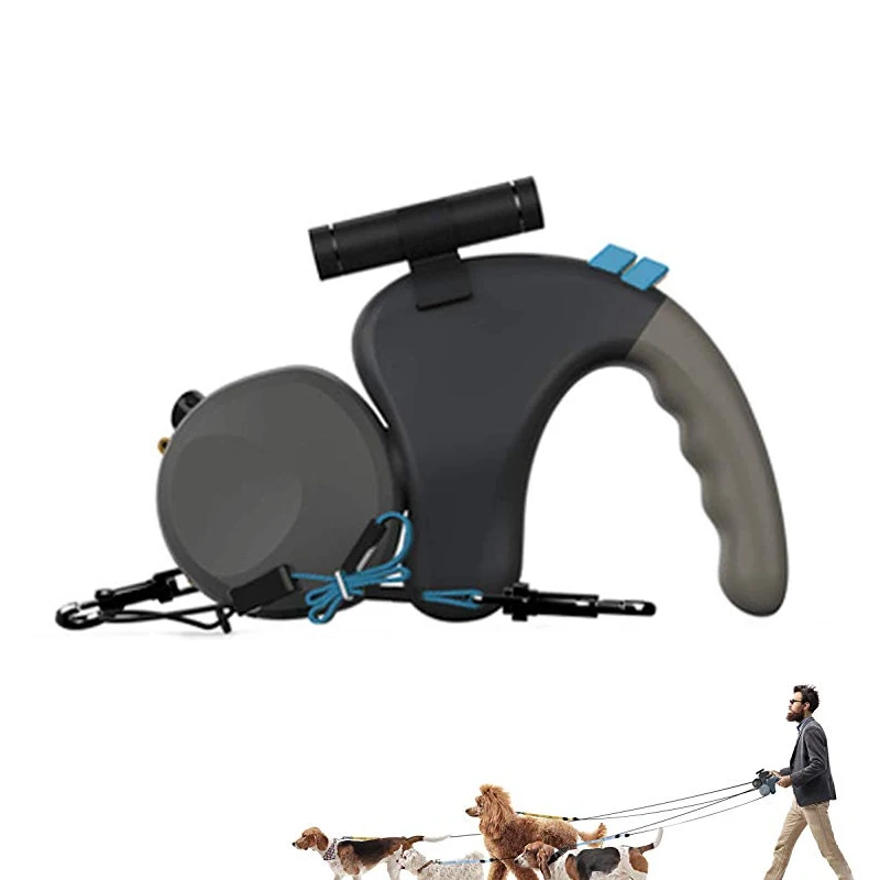 retractable dual dog leash