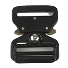 Bags Luggages Release Buckles Zinc Alloy Black Quick Release Buckle For Fall Protection As Well As Bags And Luggages