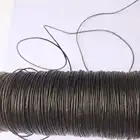 String 1mm Black Waxed Polyester Cord String For Hangtag