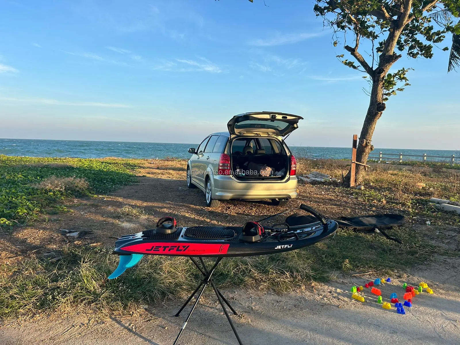 JetFly 09GT Athletic Grade Carbon Fiber Engine Petrol Powered Water Jet Surf Electric Starting Surfboards Fin Ocean Waters manufacture