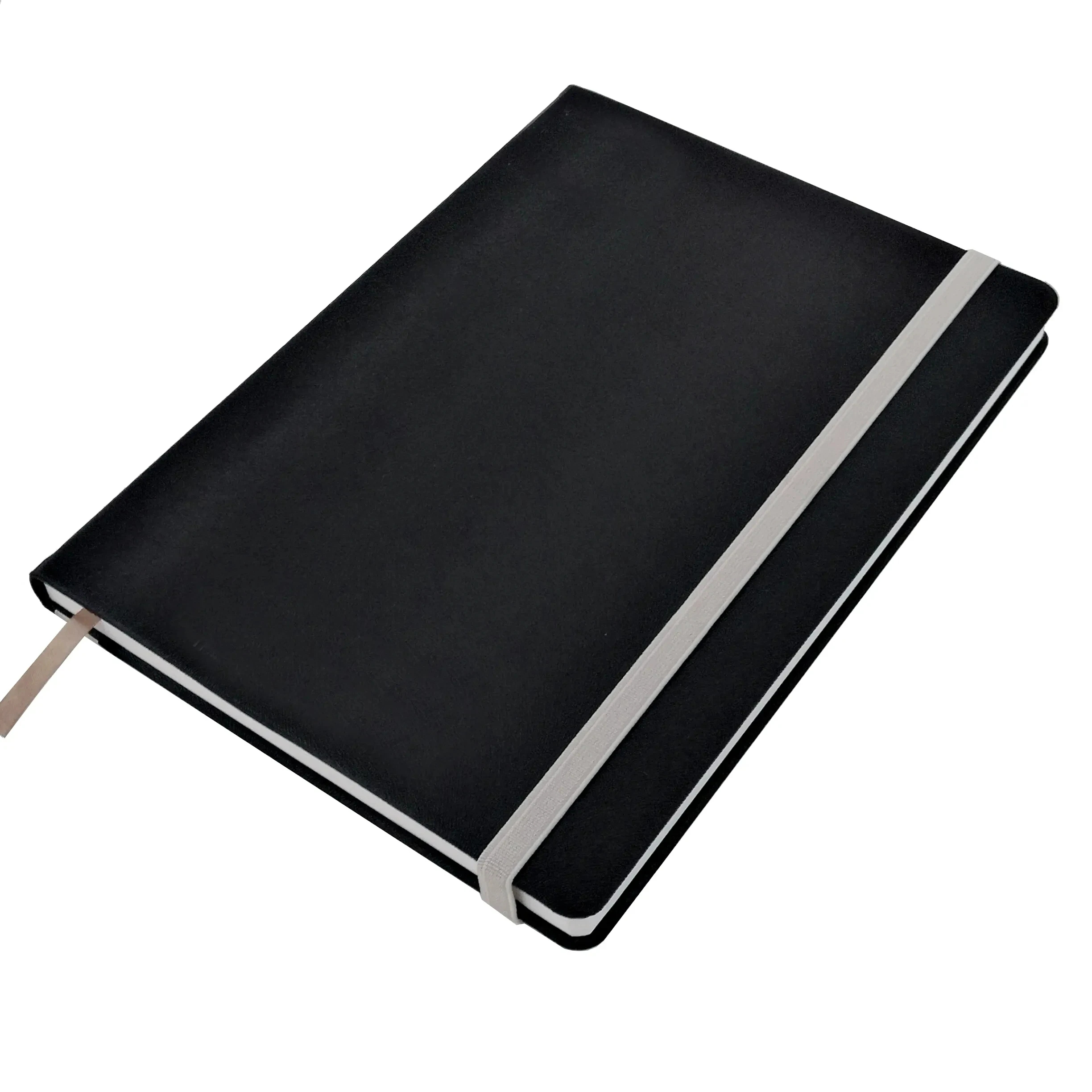 Custom Logo Wholesale Personalized School Supplies A5 Libretas Planner Journal Diary PU Leather Cover Notebook With Elastic Band