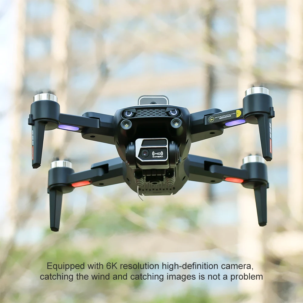 2023 New S2S Mini Drone 2.4G RC Brushless Motor Obstacle Avoidance RC Helicopter Professional Foldable Quadcopter Toy Gift