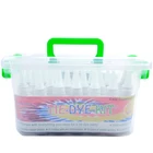 Tie Dye Fabric Indoor Entertainment 15colors Permanent Tie Dye Painting Shirt Fabric Tie Dye Kits