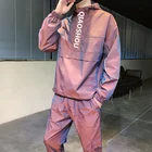 Hoodie Jacket Hoodies And Sweatshirts Custom Hip Hop Hoodie Jacket Sweatshirt Reflective Mens Jogger Tracksuit