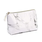 Clutch Bags Bag New Zipper Case Thank You Gift White Marble Clutch Makeup Hand Cosmetic Packaging Bags