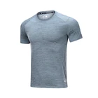 Sport Wholesale Short-sleeved T-shirt Gym Sport Body Building Men's Shirts Workout Apparels