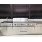 Kitchen Cabinet Green Balom Stainless Steel Outdoor Kitchen BBQ Cabinets For Green Egg Australia