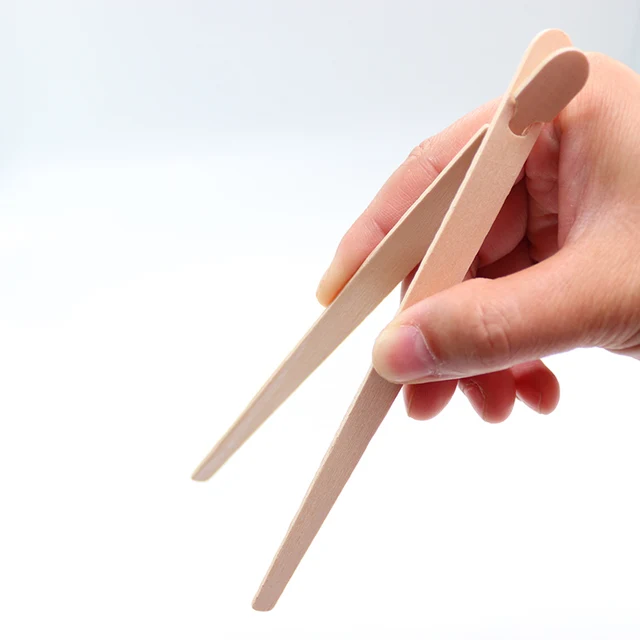 Newell Japanese Style Auxiliary Snack Stick Baby Chopsticks for Beginner Learning Training Flat Wooden Children CLASSIC Wood