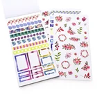 Sticker Book Book High Quality Custom Printing Full Color Happy Planner Reusable Sticker Book