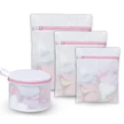Laundry Hotel Wholesale Custom Commercial Laundry Bags Fine Mesh Foldable Mesh Laundry Bag