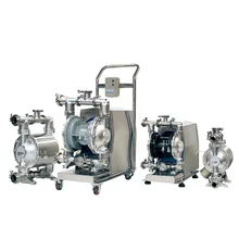 Hot sales Stainless steel hygiene grade Liquid paste air operated pneumatic diaphragm pump