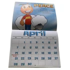Custom Calendar Factory Custom Hot Sale Cheap Price OEM Design Wholesale Custom 2021 Calendar Printing Wall