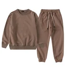 Boys Kids Juniors 100% Cotton Spring Boys Children Pants 2 Piece Kids Set 2021