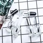Nail Polish Bottle Wholesale Customized Clear Empty Cosmetics Containers Glass Nail Polish Bottle With Fancy Color Cap