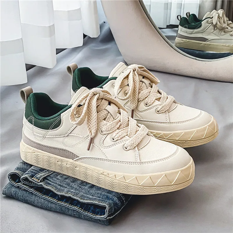 Fashion Trend classic breathable flat walking style Sneakers men skateboard shoes