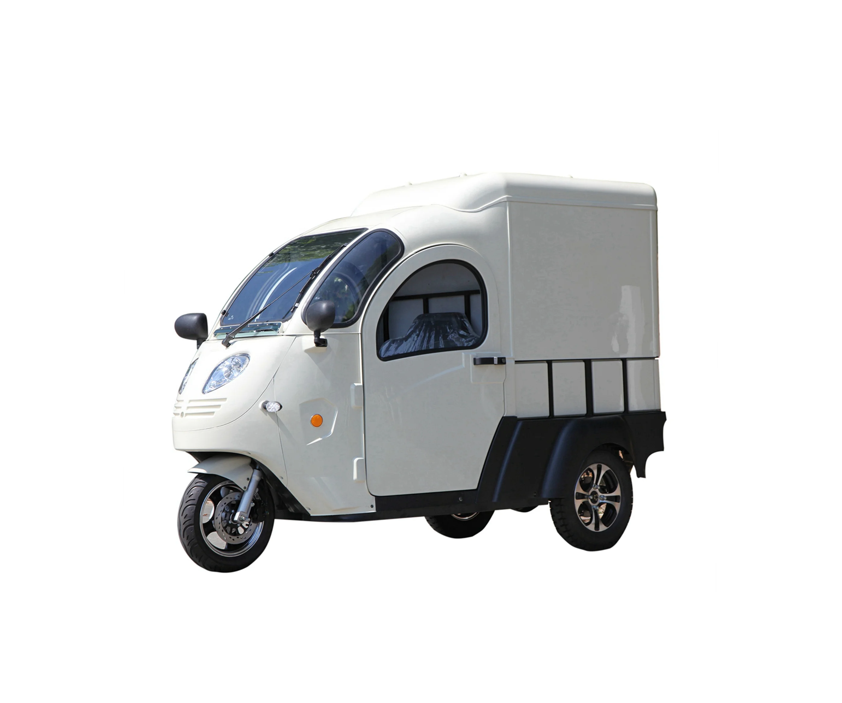Enclosed Cargo Passenger Scooter 