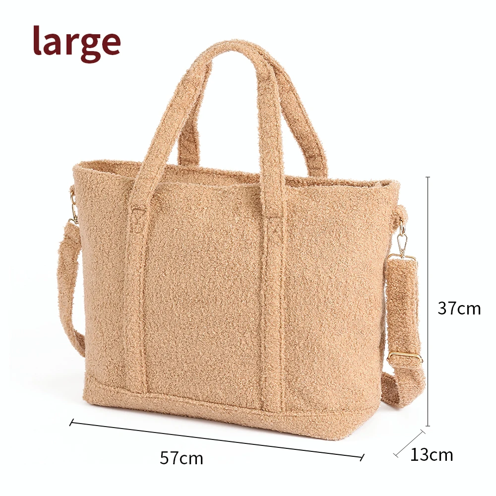 Custom Teddy Pink Fashion Personalized Chenille Patches Travel Handbags Women Handbags Ladies Tote Bags