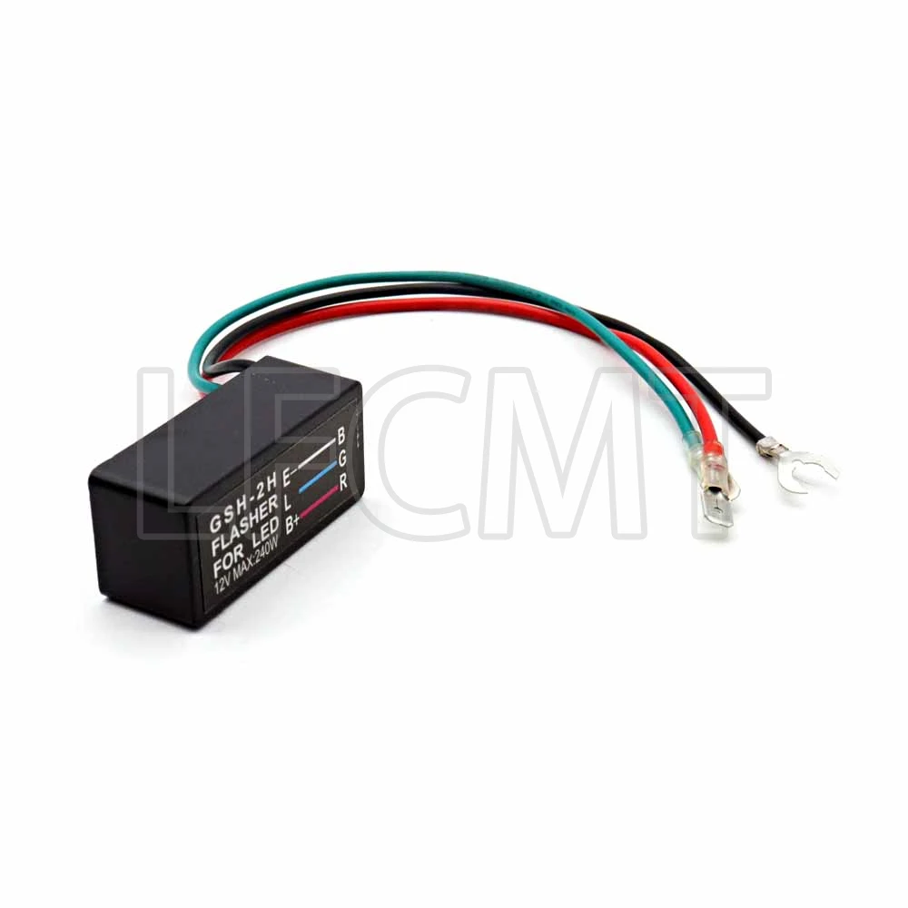 Universal Motorcycle Turn Signal Led Light Flasher Blinker Relay 3 Pin