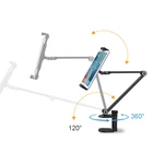White Mobile Phone Multifunctional White Black Mobile Phone Cell Phone And Tablet Clamping Lazy Bracket