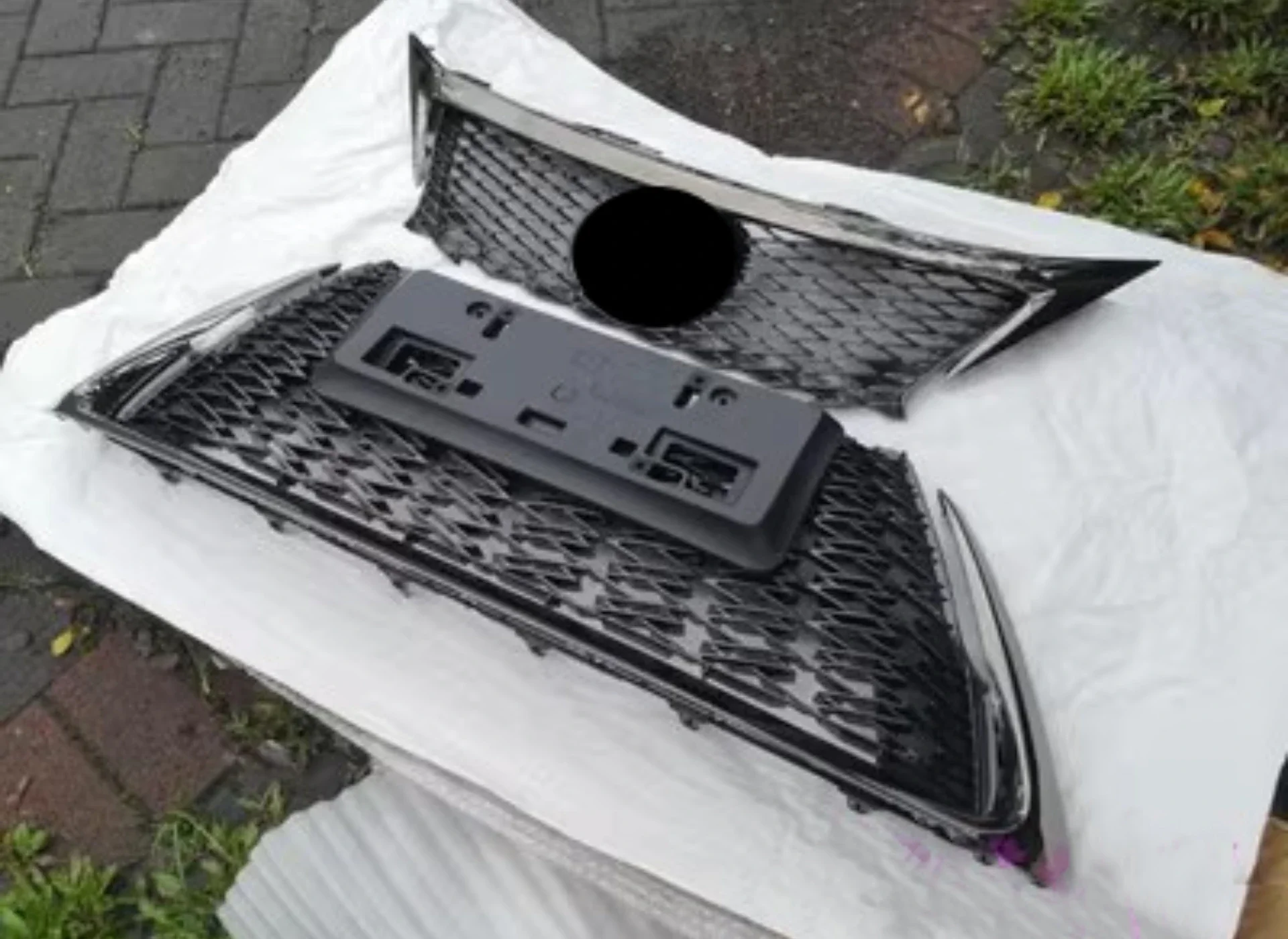 For Lexus For CT200h 2014-2017 W/o F- Front Upper Grille Trim - Foto 13