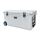 Fishing Large Storage Fishing Box Fishing Plastic Cooler Box Hard Cooler With Wheels