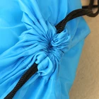 Blue Bag Shoes Shoe Bag Drawstring Custom Eco Friendly Blue String Drawstring Nonwoven Dust Bag Covers For Shoes