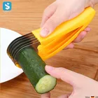Banana Hot Selling Amazon Fruit Slicer Kitchen Tools Vegetables Fruits Cutter Slicer Banana Slicer
