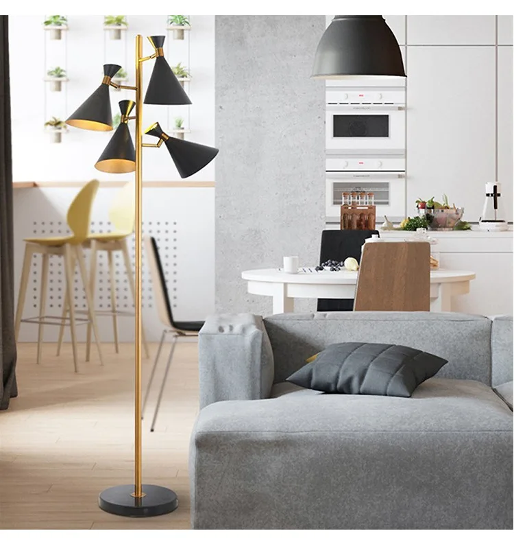 Nordic post modern hotel project floor lamp individual art simple living room designer standing floor lamp