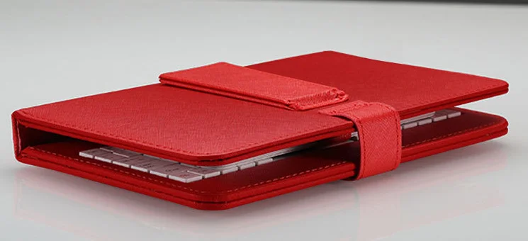 Universal Tablet Cover Leather Case with Key Board for IPad for Samsung Universal Tablet Keyboard Case
