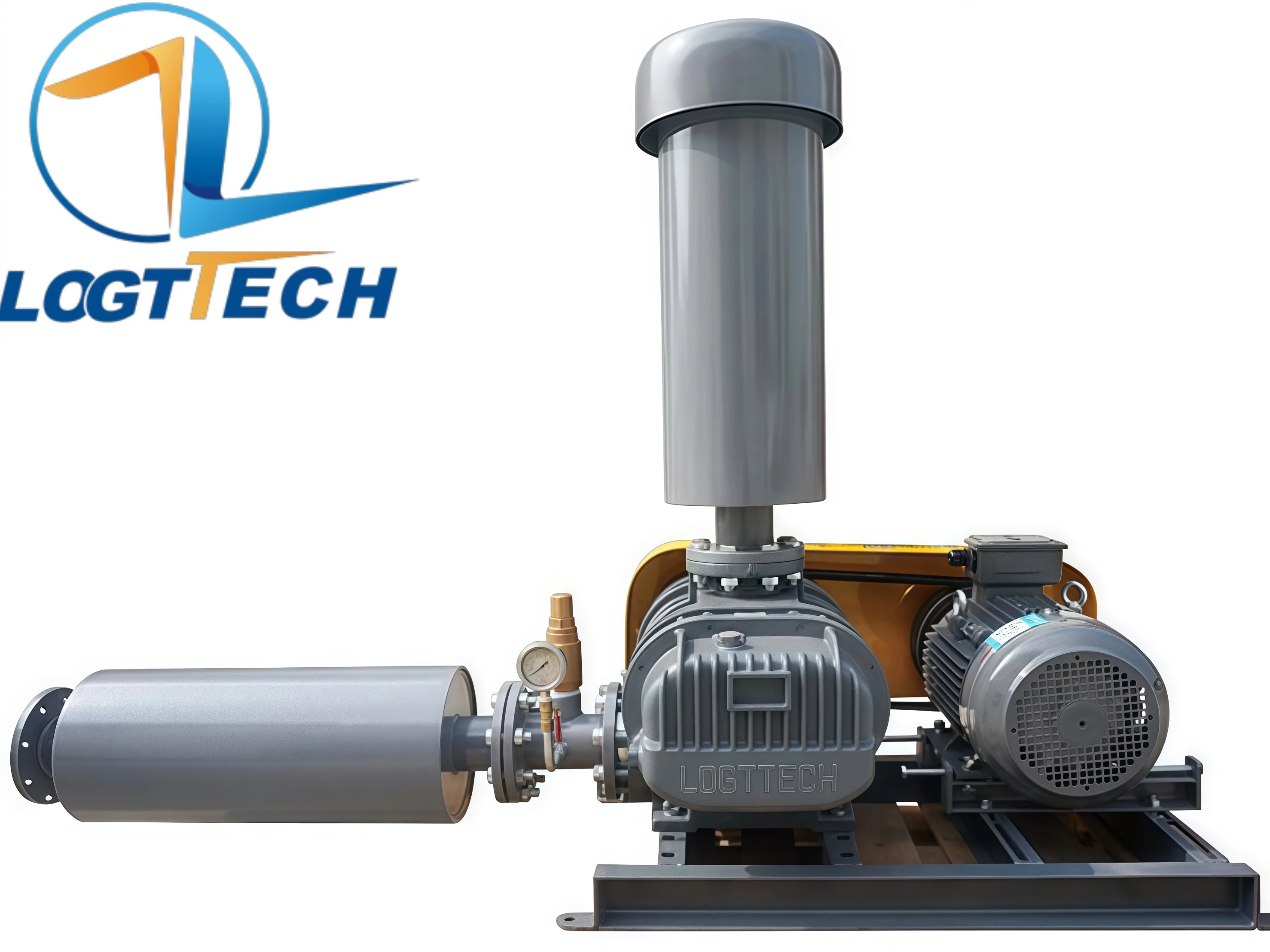 Roots Blower, LOGTTECH, 5hp, Cast - detail 52