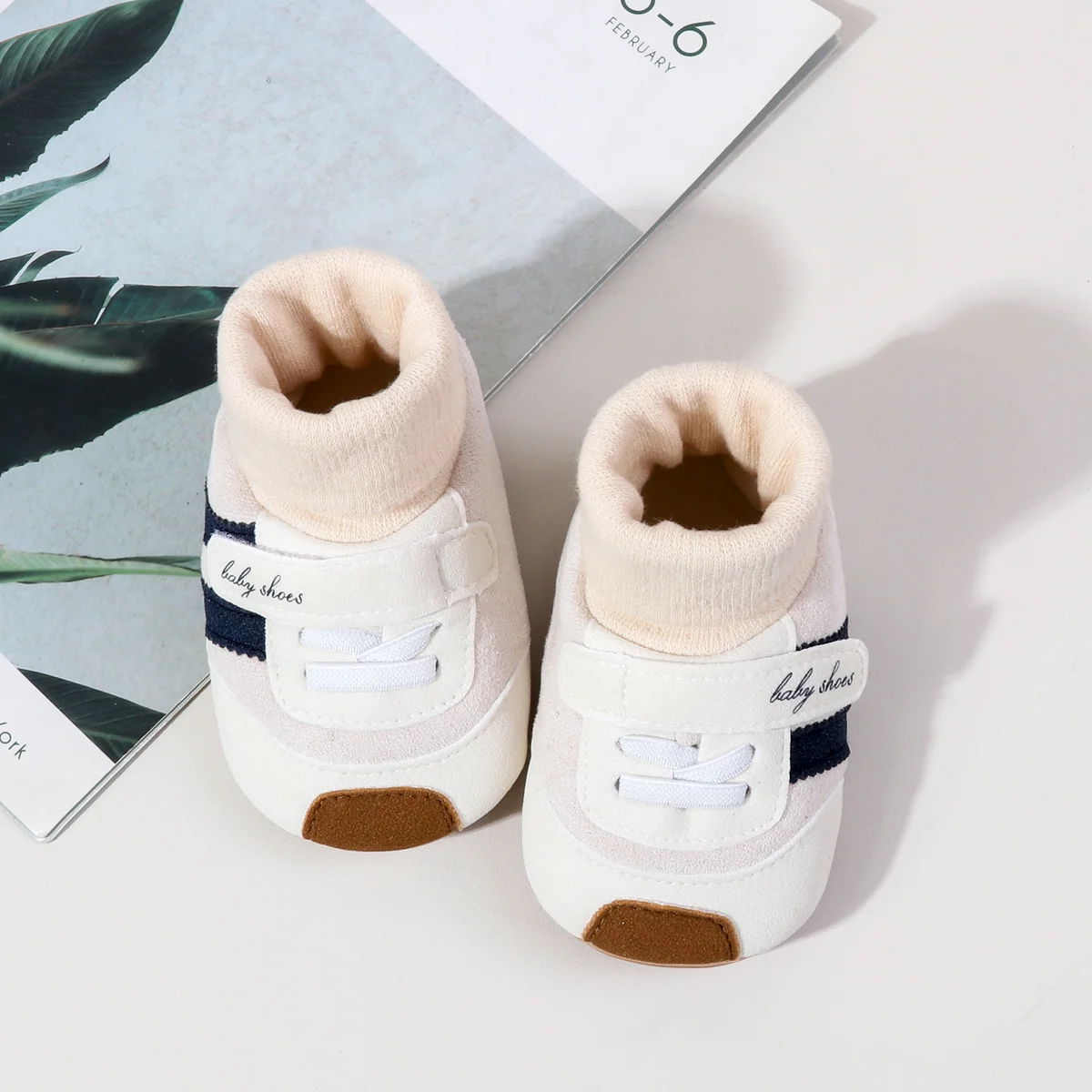 Wholesale Anti-slip Slip-on Winter Socks Baby Boys Girls Shoes manufacture