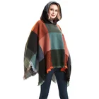 Shawl Wrap Shawl Spring Fall Women's Shawl Wrap Poncho Ruana Cape Open Front Cardigan Pleated Shawl