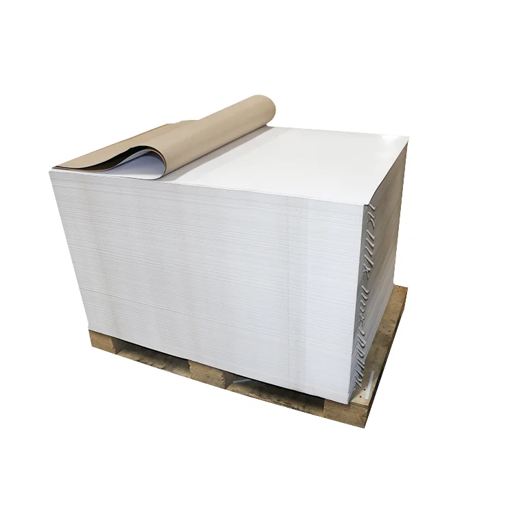 Customized Shape Duplex Board Paper with 170~500 GSM and 0.2mm~0.54mm Thickness for Anti-Curl Packaging Applications