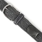 Elastic Belts Unisex Braided Canvas Woven Elastic Stretch Belts For Men Women Junior For Horse Riding