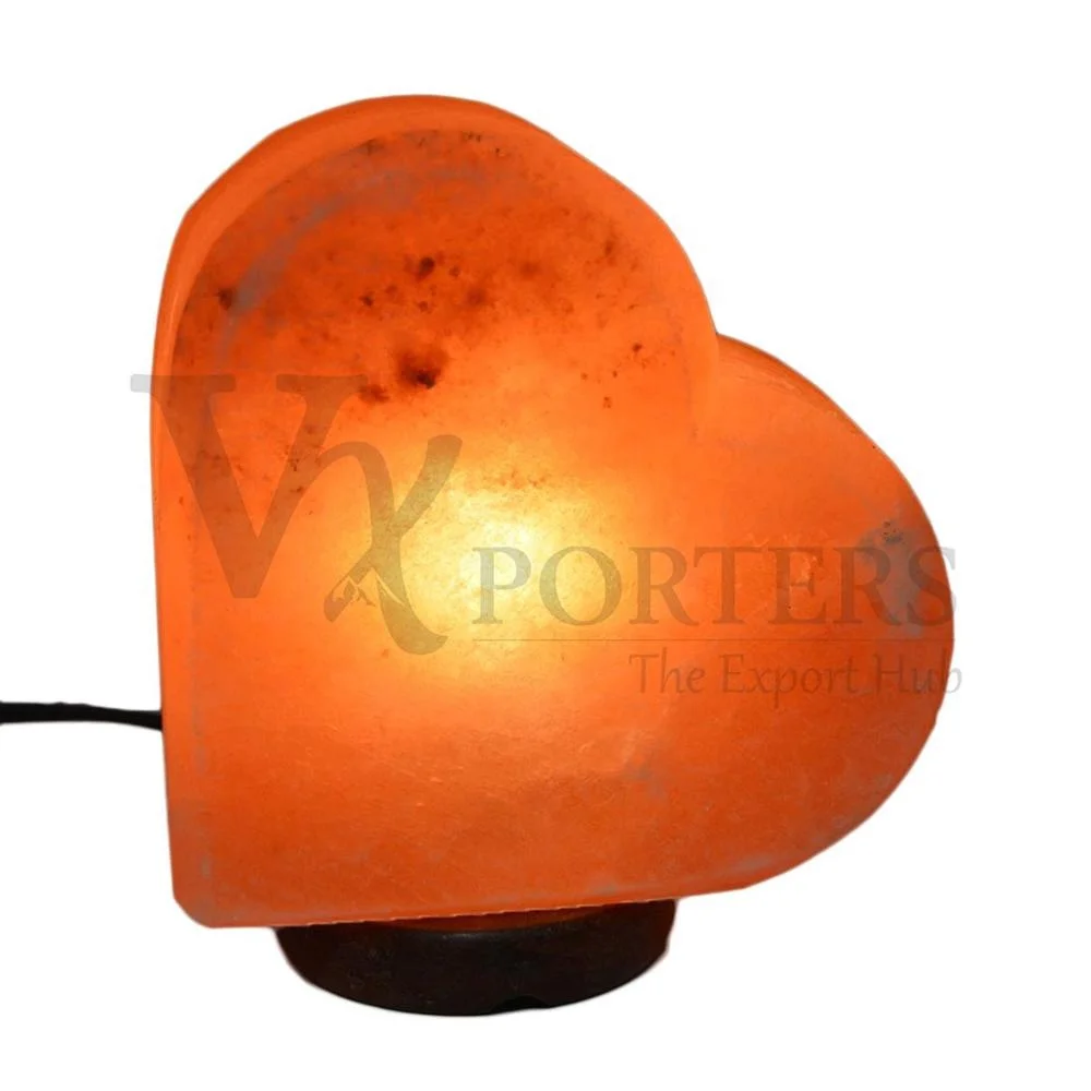 himalayan salt heart lamp