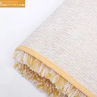 Custom D4 Yarn Microfiber Tufted Bath Carpet Anti Slip Shaggy Fluffy Bath Mats Set