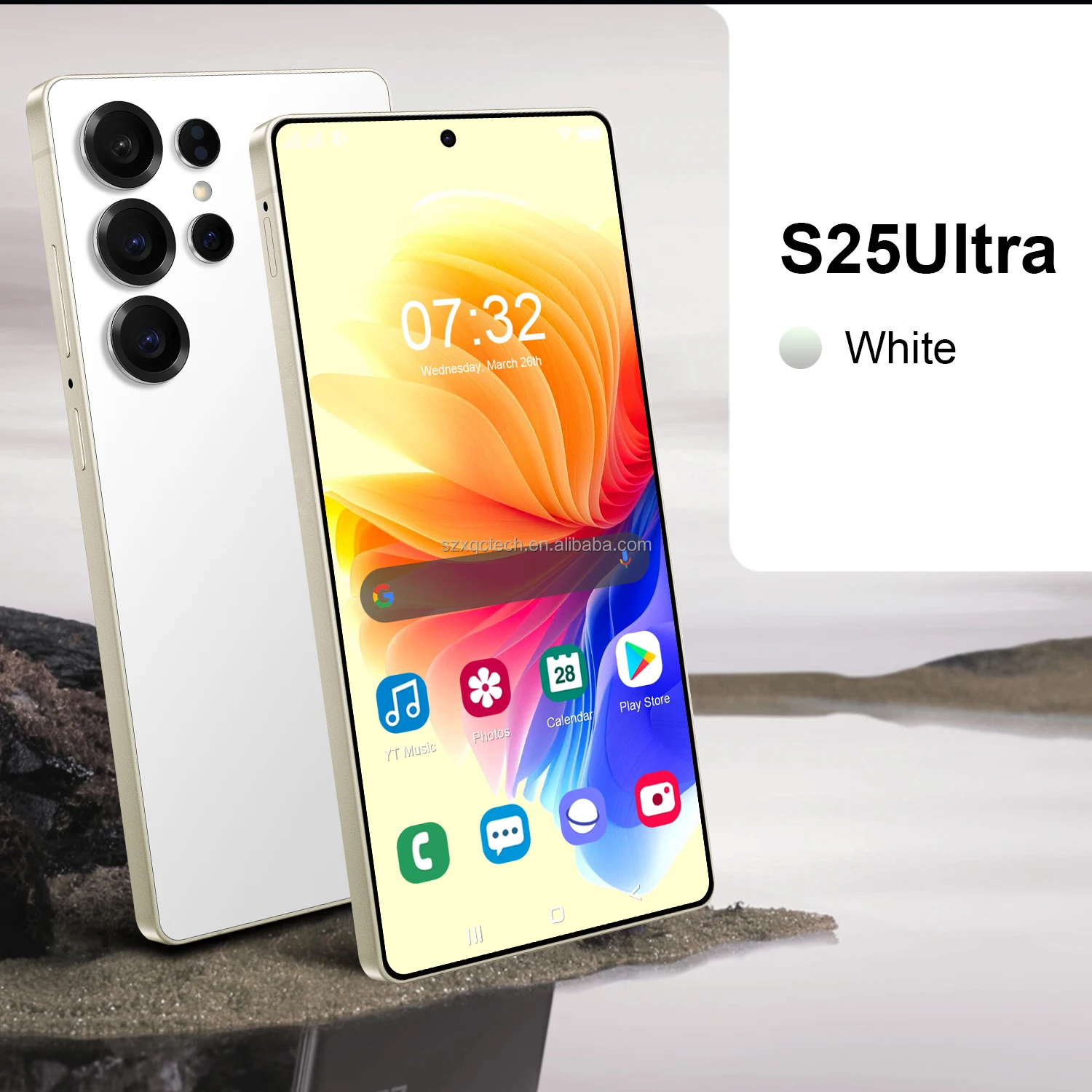 2025 New Arrival Hot S25 Ultra 5G Smartphone S24 Ultra Global Version 4K LED Smart Multilingual LTE Cellular 108MP Rear