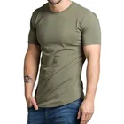 Slim Fit T Shirts Oem Logo Slim Fit 100% Hemp T Shirts Wholesale Hemp Clothing Manufacturer