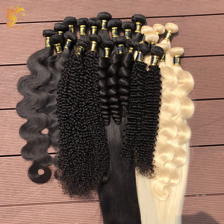 Free Sample Hair Bundle Raw Virgin Cuticle Aligned Hair Human Hair