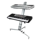 Z80 Premium Quality Aluminum Alloy Electronic Organ Stand Multi-Tier Plane Electronic Organ Keyboard Stand