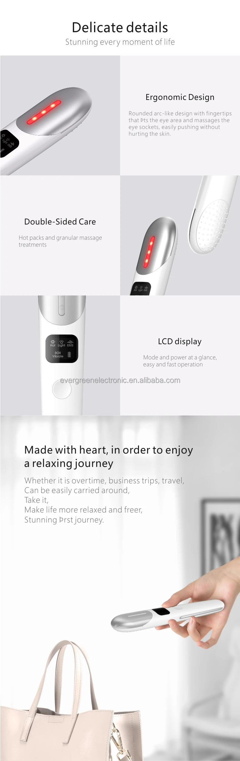 Brand New Lifting Eye Facial Skincare Wand Ems Beauty Instrument Rf Face Massager Buy Skincare